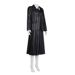 La Famille Addams 2(2025)Mercredi Uniforme Bleu/Noir Cosplay Costume