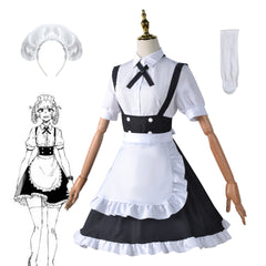 Call Of The Night Nanakusa Nazuna Maids JK Robe Cosplay Costume