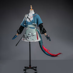Arknights: Endfield(2026) Chen Qianyu Tenue Bleue Cosplay Costume