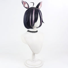 Cosplay Perruque Chainsmoker Cat(2026) Anime Cosplay Perruque+Oreilles
