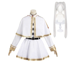 Sousou no Frieren - Beyond Journey's End Frieren Femme Blanc Robe Cosplay Costume