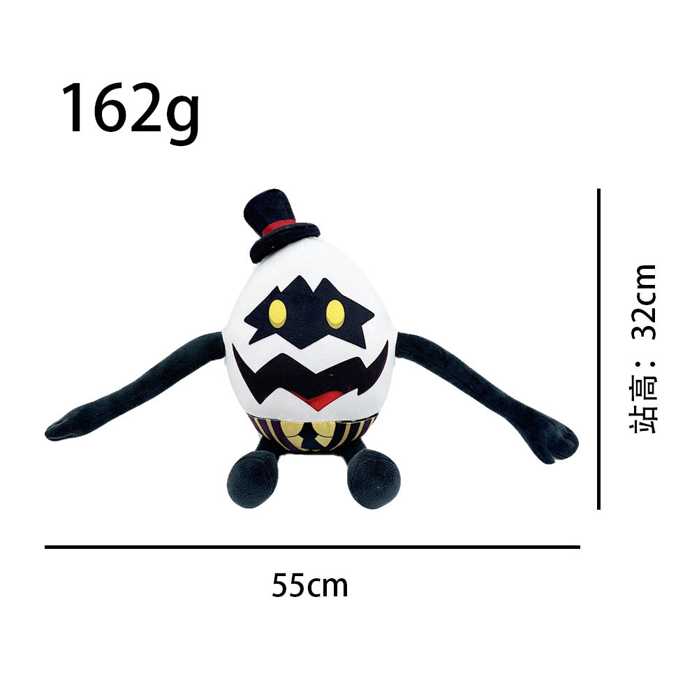 30CM Hazbin Hotel(2024) Egg Boiz Jouet en Peluche