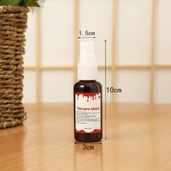 Cosplay Accessoire Faux Sang+Cire de Modelage pour Maquillage de Blessures pour Horreur Cosplay