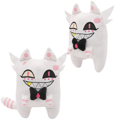 22CM Hazbin Hotel(2024) Husk+Angel Dust Chat Jouet en Peluche Design Original