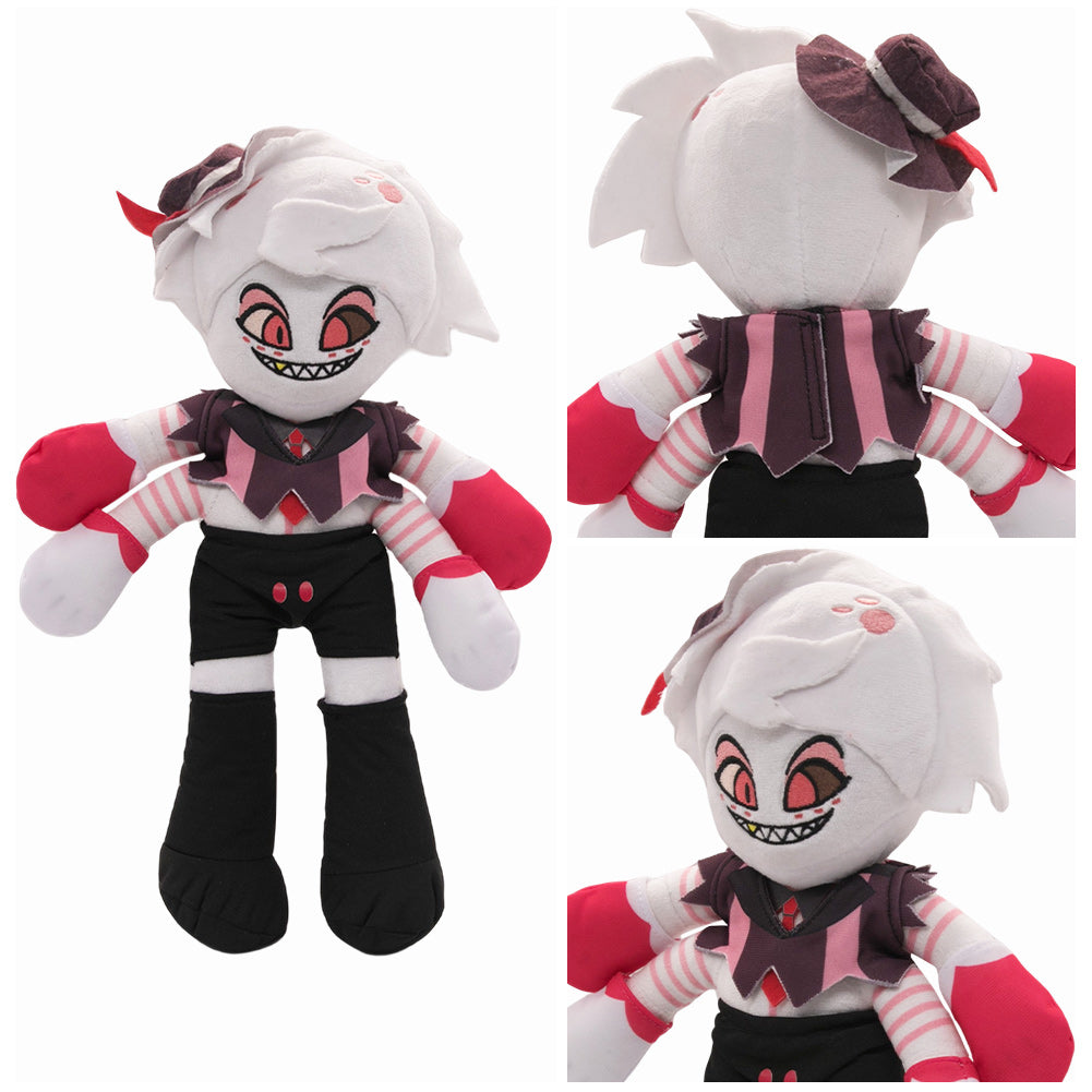 39CM Hazbin Hotel(2024) Angel Dust Combattant Jouet en Peluche Design Original