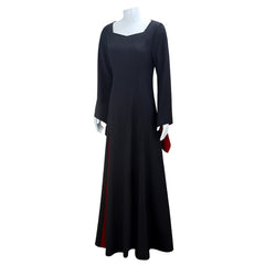 La Famille Addams 2(2025) Morticia Addams Robe Noire Cosplay Costume