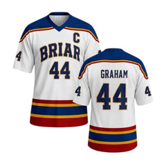 Cosplay Costume Garrett Graham Off Campus 2(2026) TV Cosplay Briar University Hockey Uniforme Haut