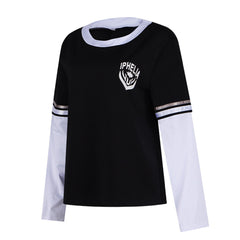 La Famille Addams 2(2025) Mercredi T-shirt à Manches Longues Cosplay Costume