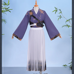 Where Winds Meet(2025) Guyun Uniforme Wuxia Hanfu Cosplay Costume