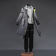 Arknights: Endfield(2026) Homme Endministrator Tenue Grise Cosplay Costume