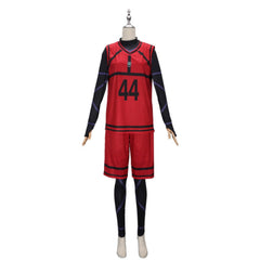 Blue Lock Itoshi Rin/Chigiri Hyoma Ensemble de T-shirt Rouge Cosplay Costume