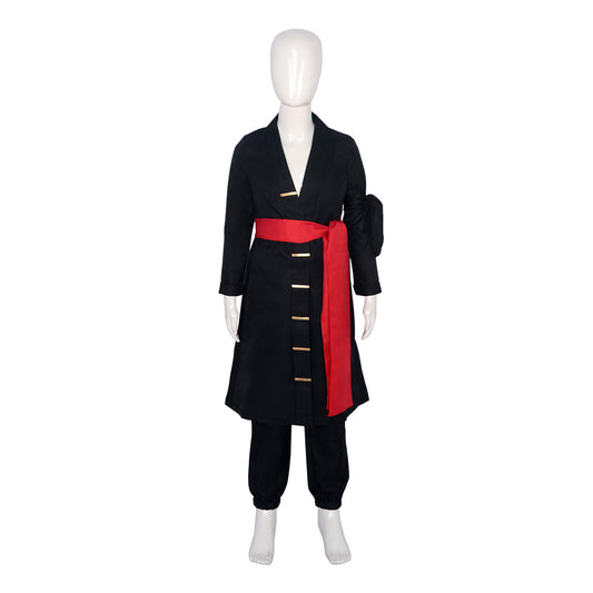 Enfant One Piece Vendi Wano Roronoa Zoro Cosplay Costume