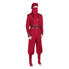 Cosplay Costume La Main Film Tenue de Ninja Rouge Femme