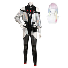 Adulte Cyberpunk: Edgerunners Lucy Ensemble Uniform Cosplay Costume