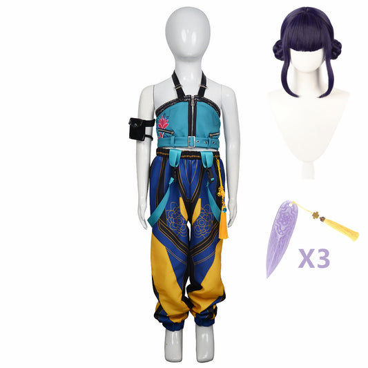 Enfant KPop Demon Hunters(2025) Huntrix Zoey Cosplay Costume