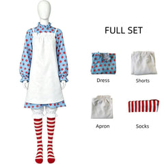 Cosplay Costume Raggedy Ann & Andy: A Musical Adventure(1977) Film Cosplay Couple