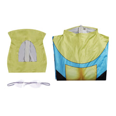 Invincible Saison 3(2025) Mark Grayson Tenue Jaune et Bleue Cosplay Costume Ver.2