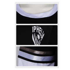 La Famille Addams 2(2025) Mercredi T-shirt à Manches Longues Cosplay Costume