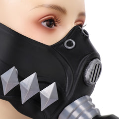 Gachiakuta Guita Tenue Grise et Rouge Cosplay Costume