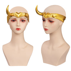 Loki Sylvie Laufeydottir Casque Masque Cosplay Accessoire
