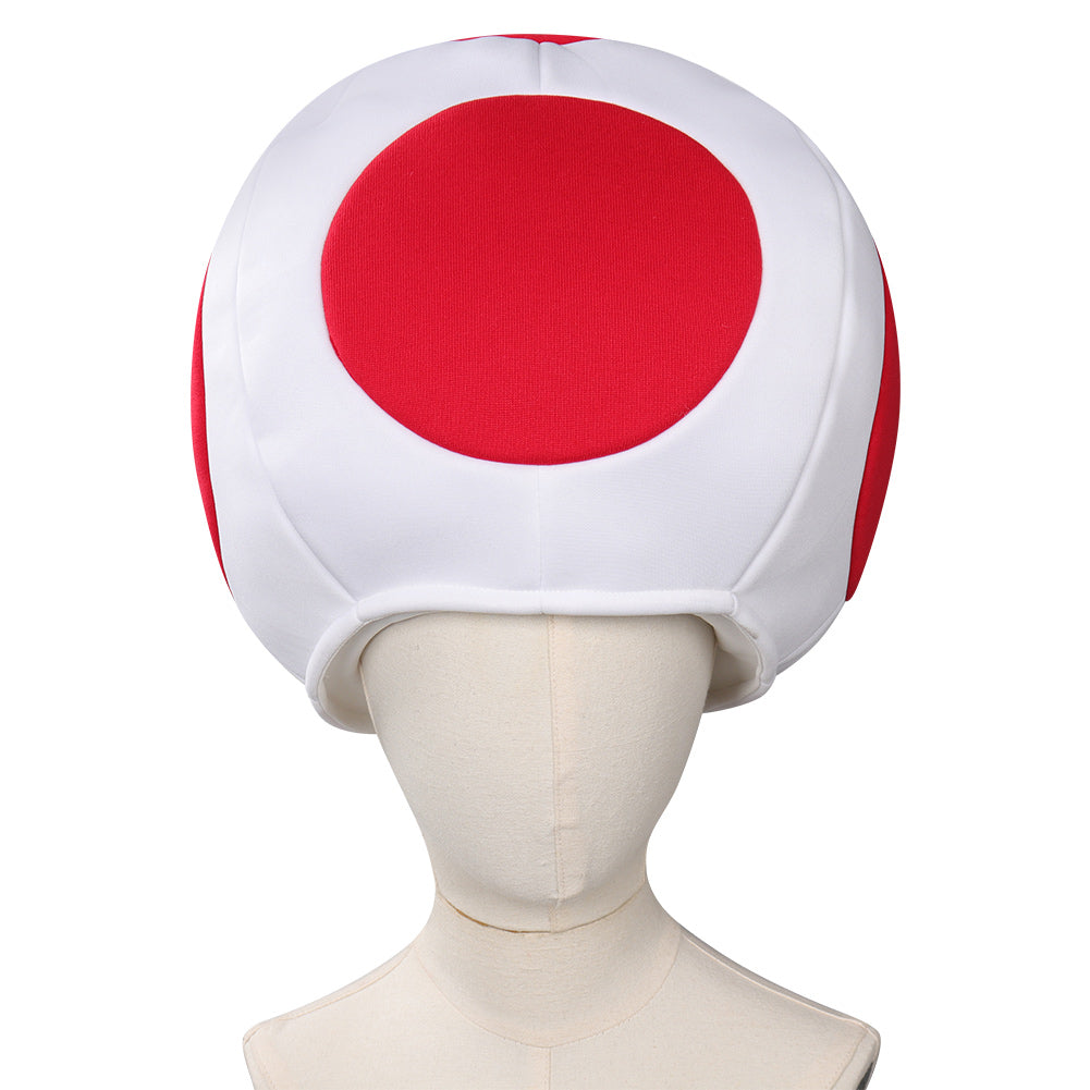 Enfant Super Mario Bros Mario Rouge Chapeaux Carnaval Cosplay Costume Accessorie