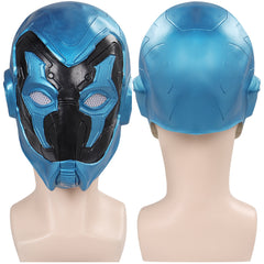 Blue Beetle Jaime Reyes Masque En Latex Bleu Accessoires