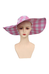 2023 Barbie Femme Margot Robbie Barbie Jupe Longue Rose Cosplay Costume