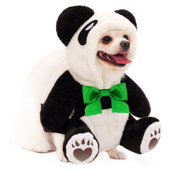 Animal Panda pour Petit Chien Costume d'Halloween