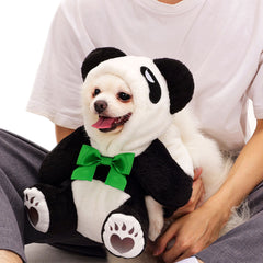 Animal Panda pour Petit Chien Costume d'Halloween