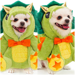 Animal Dinosaure pour Petit Chien Costume d'Halloween