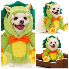 Animal Dinosaure pour Petit Chien Costume d'Halloween