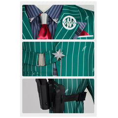 Cosplay Costume Alonso Hudson Delta Force Jeu Cosplay Tenue Verte Homme
