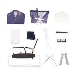 Where Winds Meet(2025) Guyun Uniforme Wuxia Hanfu Cosplay Costume
