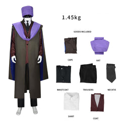 Harry Potter Quirinus Quirrell Tenue Cosplay Costume