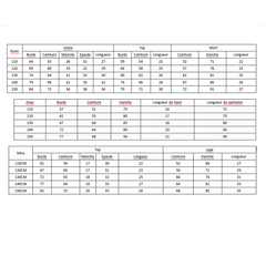 Enfant Rumi Zoey Mira Tenue Jaune Cosplay Costume