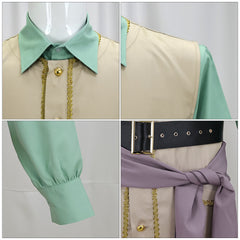 Cosplay Costume Captain Clark Backrooms(2026) Film Cosplay Tenue Beige Homme