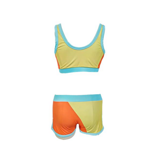 Mario Kart Daisy Maillot de Bain Cosplay Costume