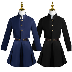 Kugisaki Nobara Jupe d'Uniforme Bleue/Noire Cosplay Costume