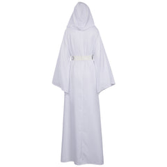 Adulte Princess Leia Robe Blanche Cosplay Costume