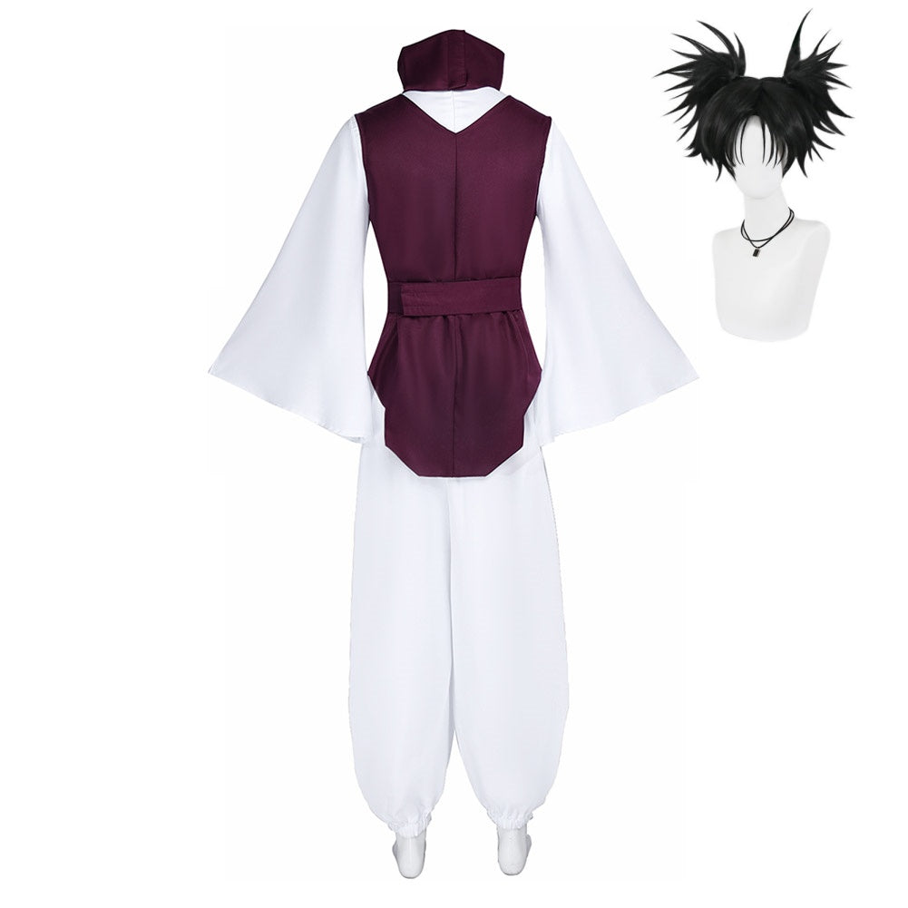 Adulte JJK Choso Tenue Cosplay Costume Perruque