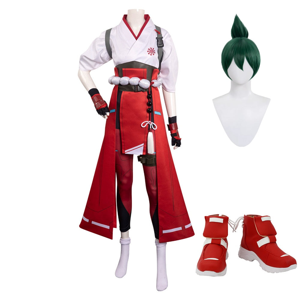 Adulte Overwatch 2 OW Kiriko Femme Cosplay Costume