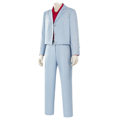 Adulte Die With A Smile Uniforme Bleu Cosplay Costume