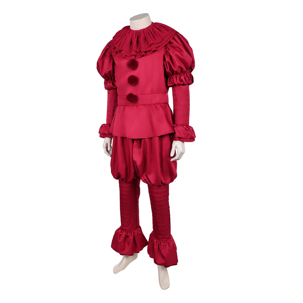 Ça: Bienvenue à Derry Pennywise Tenue Rouge Cosplay Costume