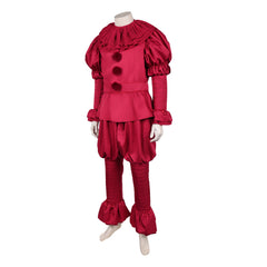 Ça: Bienvenue à Derry Pennywise Tenue Rouge Cosplay Costume