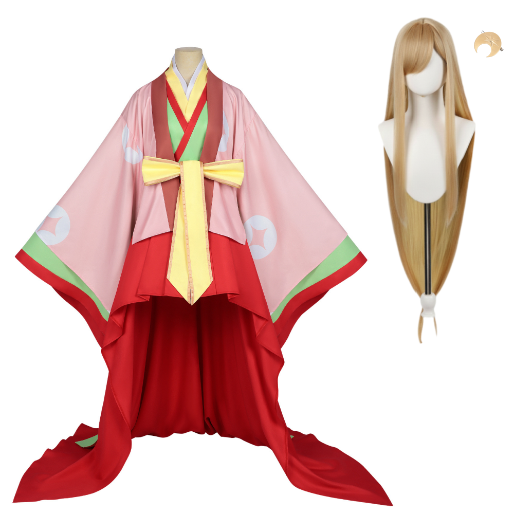 Cosmic Princess Kaguya(2026) Kaguya Robe Rouge et Rose Cosplay Costume