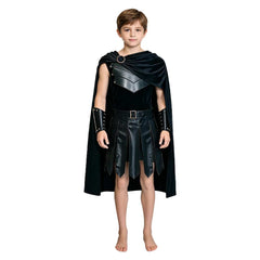 Cosplay Costume Enfant Odysseus The Odyssey(2026) Film Cosplay Tenue Noire
