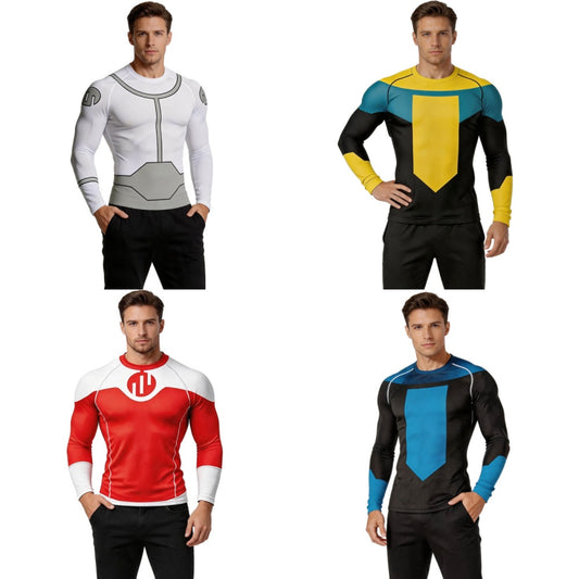 Cosplay Costume Invincible 4(2026) TV Cosplay T-shirt Homme