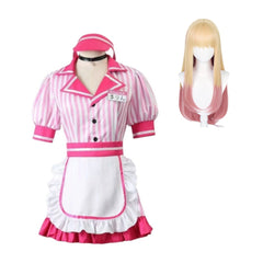 Cosplay Costume Kitagawa Marin Sexy Cosplay Doll Anime Cosplay Robe Rose Femme Perruque