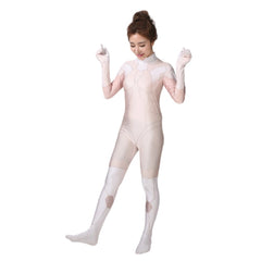 Cosplay Costume Kusanagi Motoko Ghost in the Shell(2026) Anime Cosplay Combinaison Blanche Adulte & Enfant