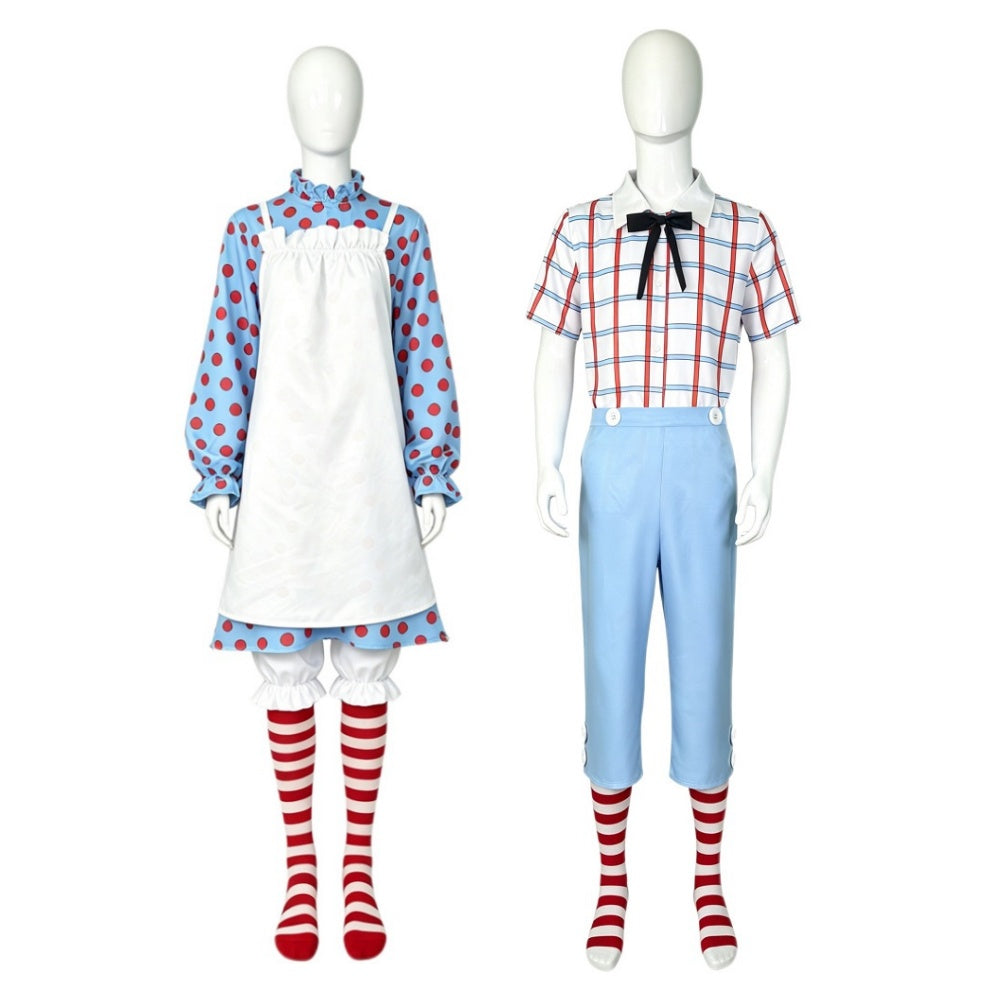 Cosplay Costume Raggedy Ann & Andy: A Musical Adventure(1977) Film Cosplay Couple